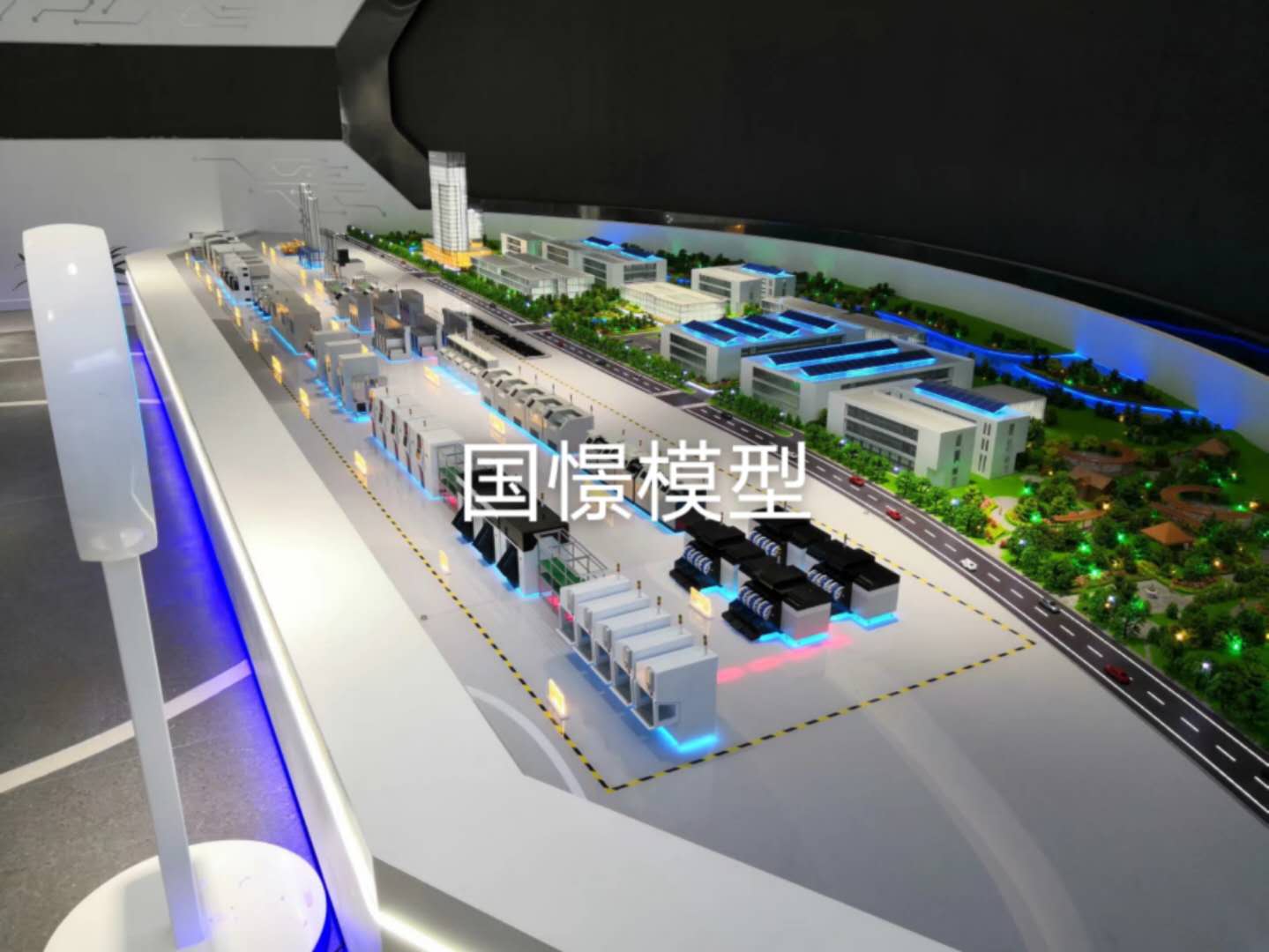 梁河县建筑模型